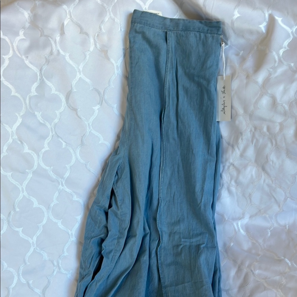 Chambray pants